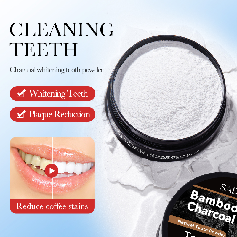 Teeth Whitening Charcoal Powder - Bamboo Charcoal Activated Charcoal Whitening Tooth