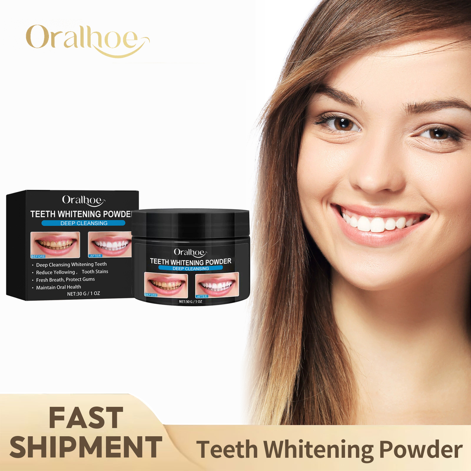 Teeth Whitening Charcoal Powder - Activated Charcoal Teeth Whitening Powder Improve