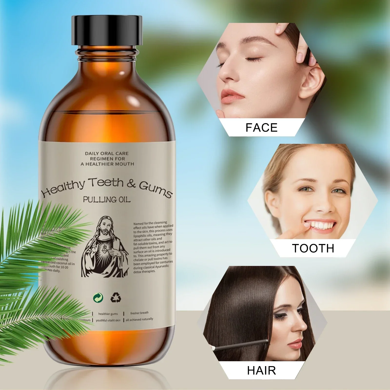 Coconut Pulling Oil Mouthwash  – Coconut Oil Pull recenzja i cena