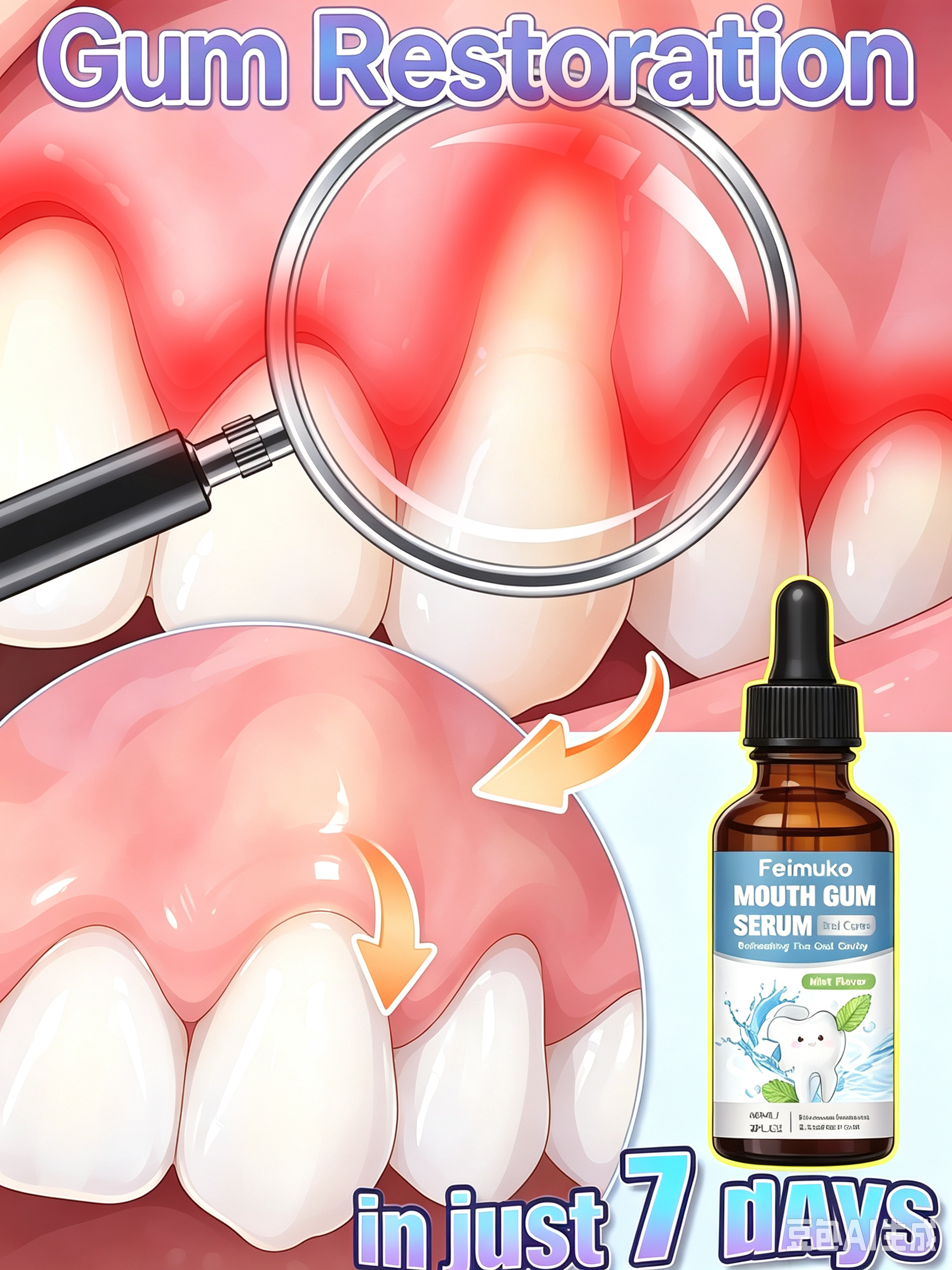 60ML Natural Oral Care Liquid  – Teeth Whitening Naturally recenzja i cena