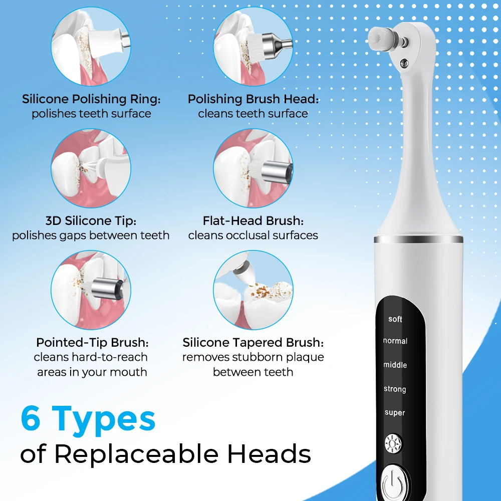 Electric Tooth Polisher Teeth  – Teeth Whitening Led Kit recenzja i cena