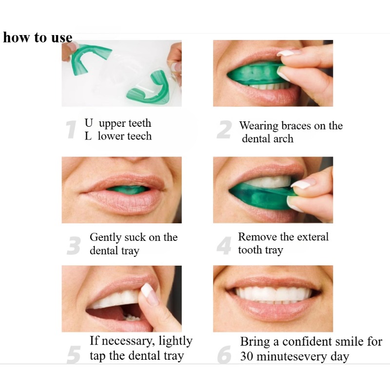 Set Teeth Whitening Tray U-sha – Teeth Whitening Quick recenzja i cena