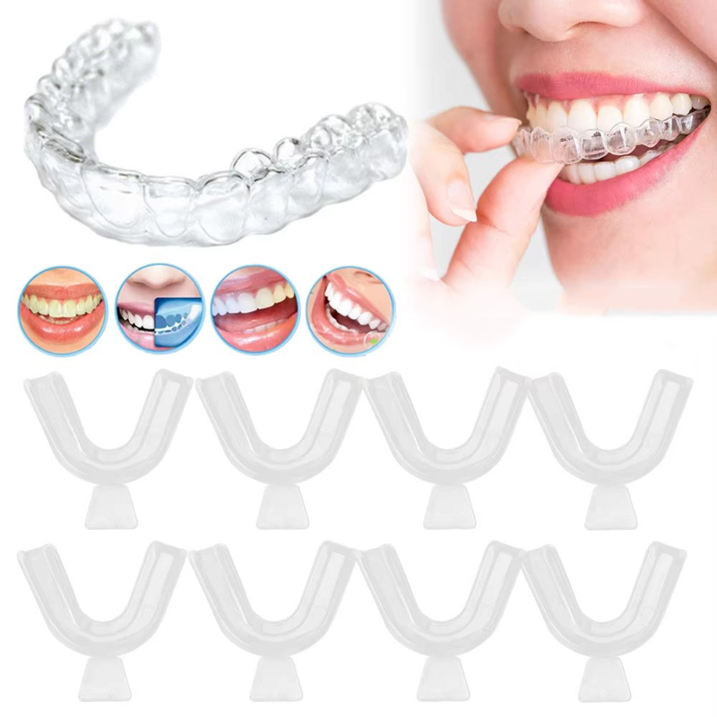 1/3/6pairs Silicone Mouth Guar – Teeth Whitening With Trays recenzja i cena