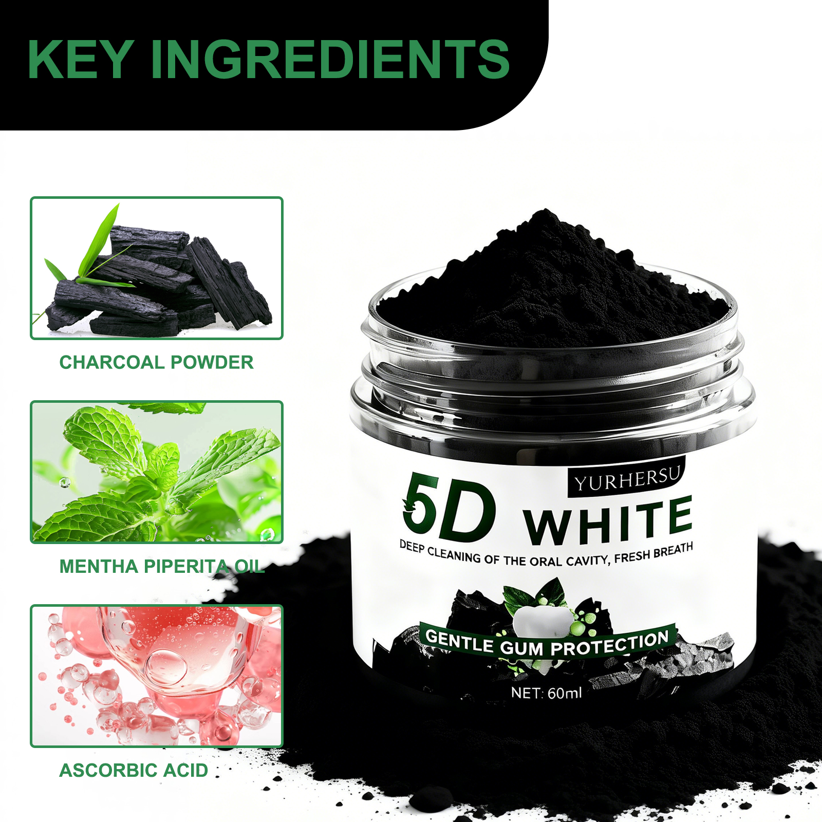 Bamboo Charcoal Teeth Whitenin – Teeth Whitening Charcoal Powder recenzja i cena