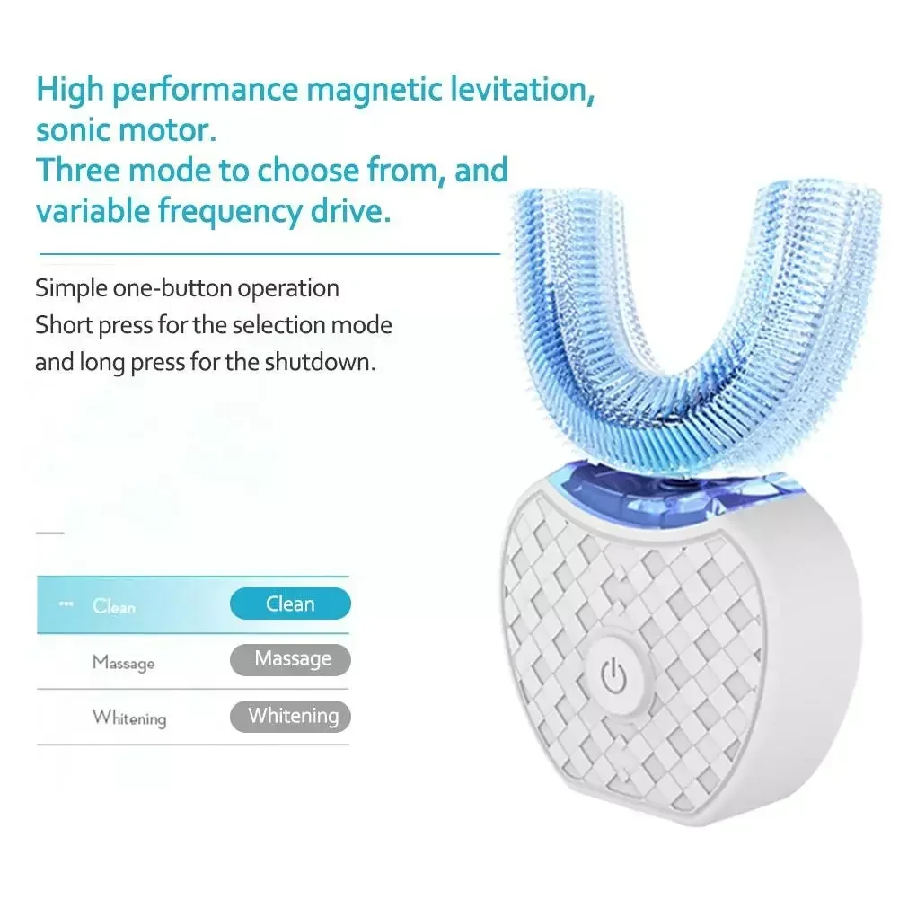 Ultrasonic Electric Toothbrush – Teeth Whitening Blue Light recenzja i cena
