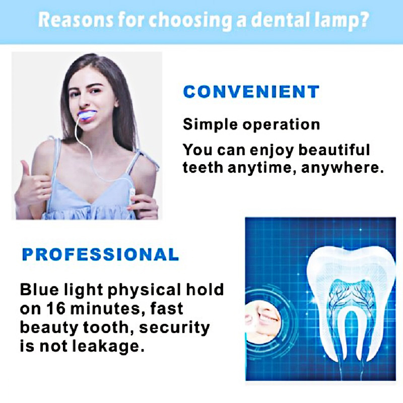 Teeth Blue Light Whitening Ins – Teeth Whitening Led Kit recenzja i cena