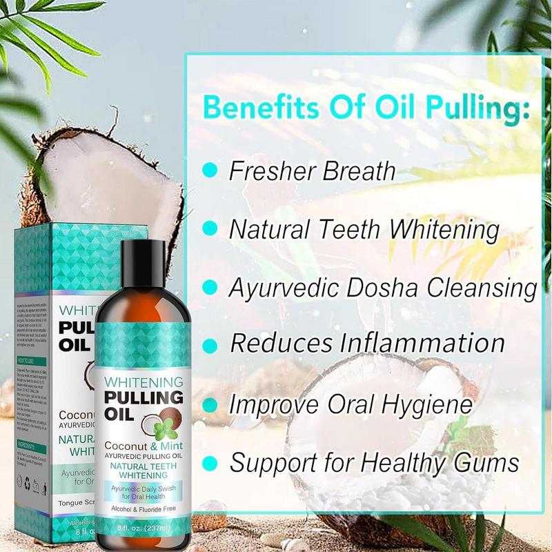 237mL Oral Rinse Mouthwash Alc – Coconut Oil Pull recenzja i cena