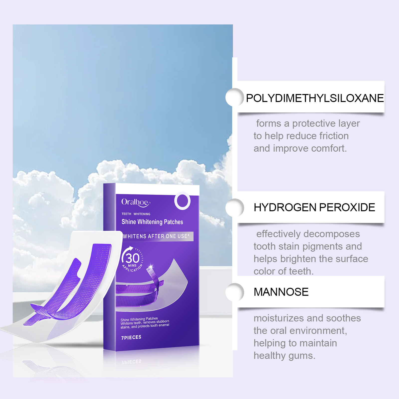 ORALHOE 7PCS/Box Teeth Whiteni – Teeth Whitening Quick recenzja i cena