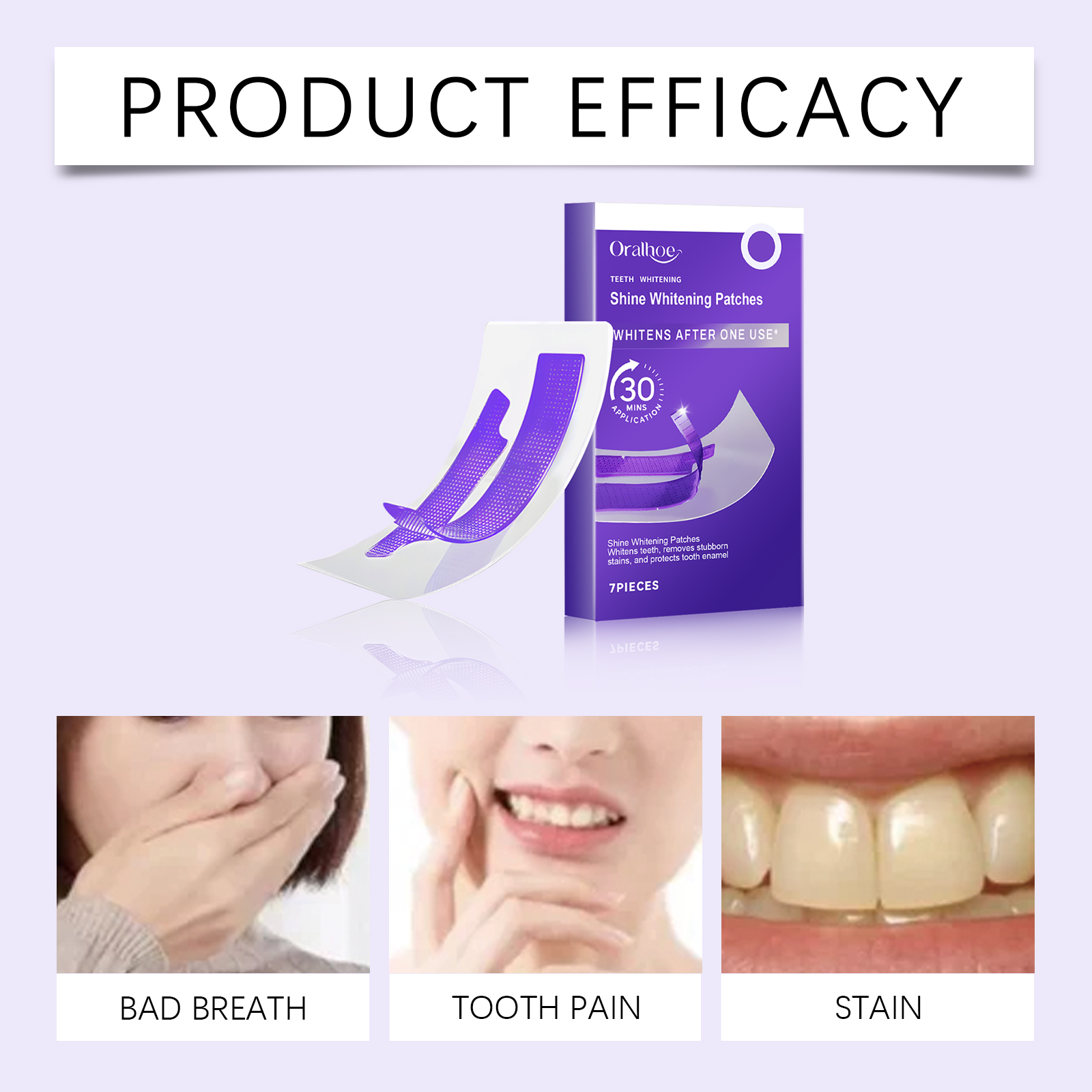 ORALHOE 7PCS/Box Teeth Whiteni – Teeth Whitening Quick recenzja i cena