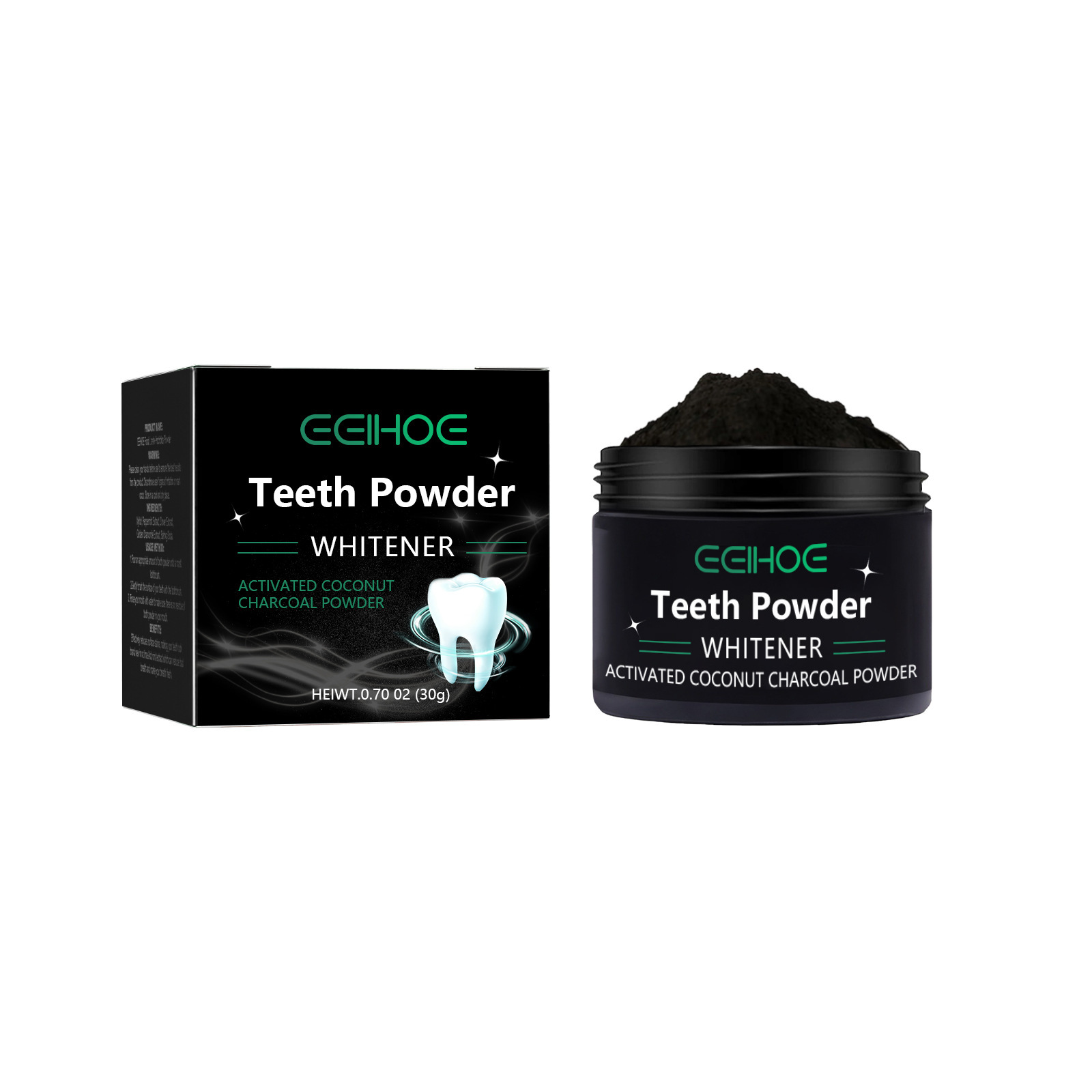 EELHOE Charcoal Powder for Tee – Teeth Whitening Charcoal Powder recenzja i cena
