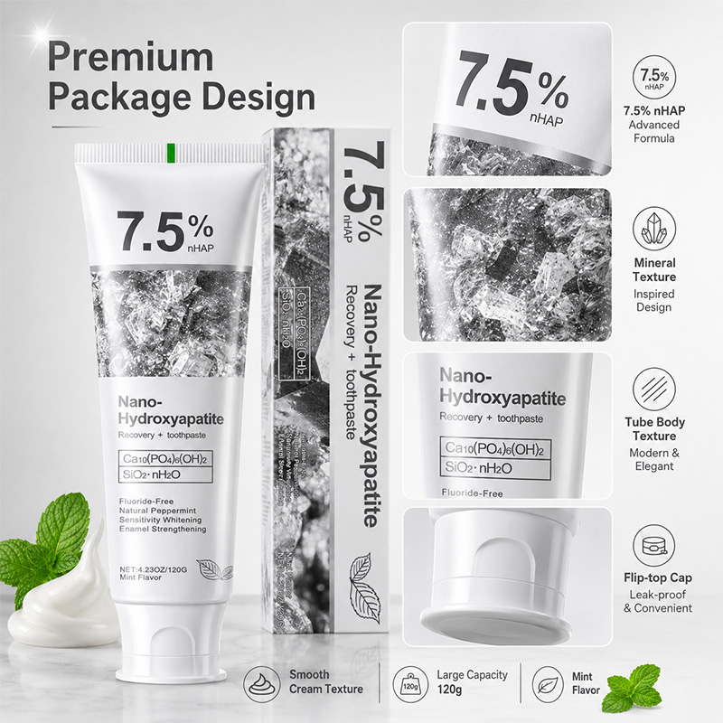 5/6Pcs 7.5% nHAP Nano Hydroxya – Teeth Whitening Cream recenzja i cena