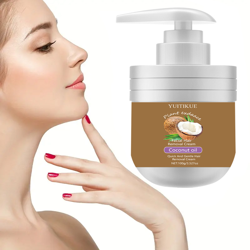 Facial Hair Removal Cream 100g – Coconut Oil Pull recenzja i cena