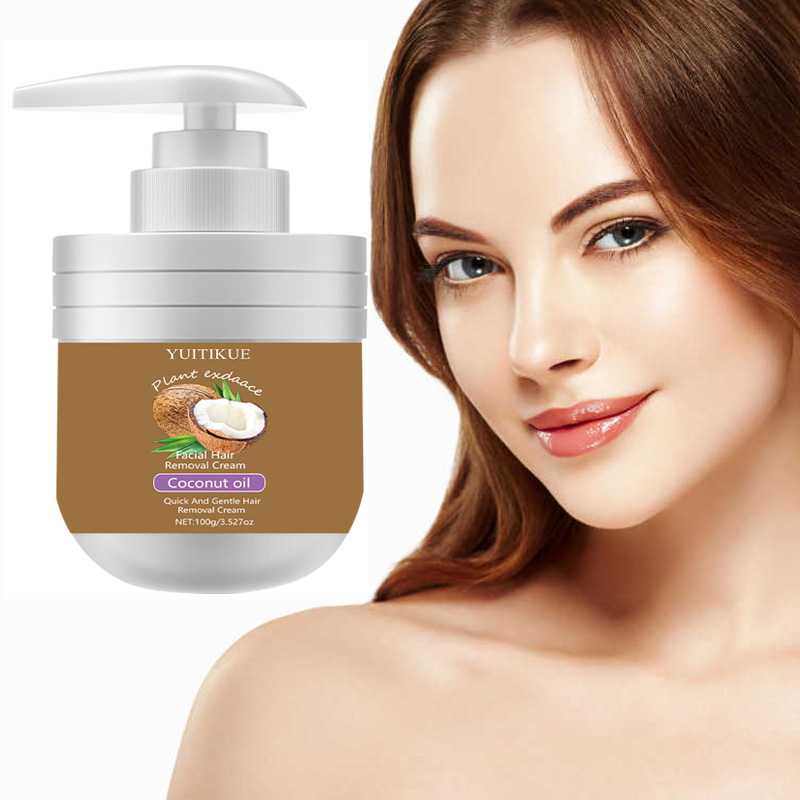 Facial Hair Removal Cream 100g – Coconut Oil Pull recenzja i cena