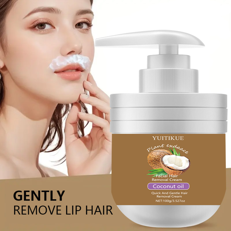 Facial Hair Removal Cream 100g – Coconut Oil Pull recenzja i cena