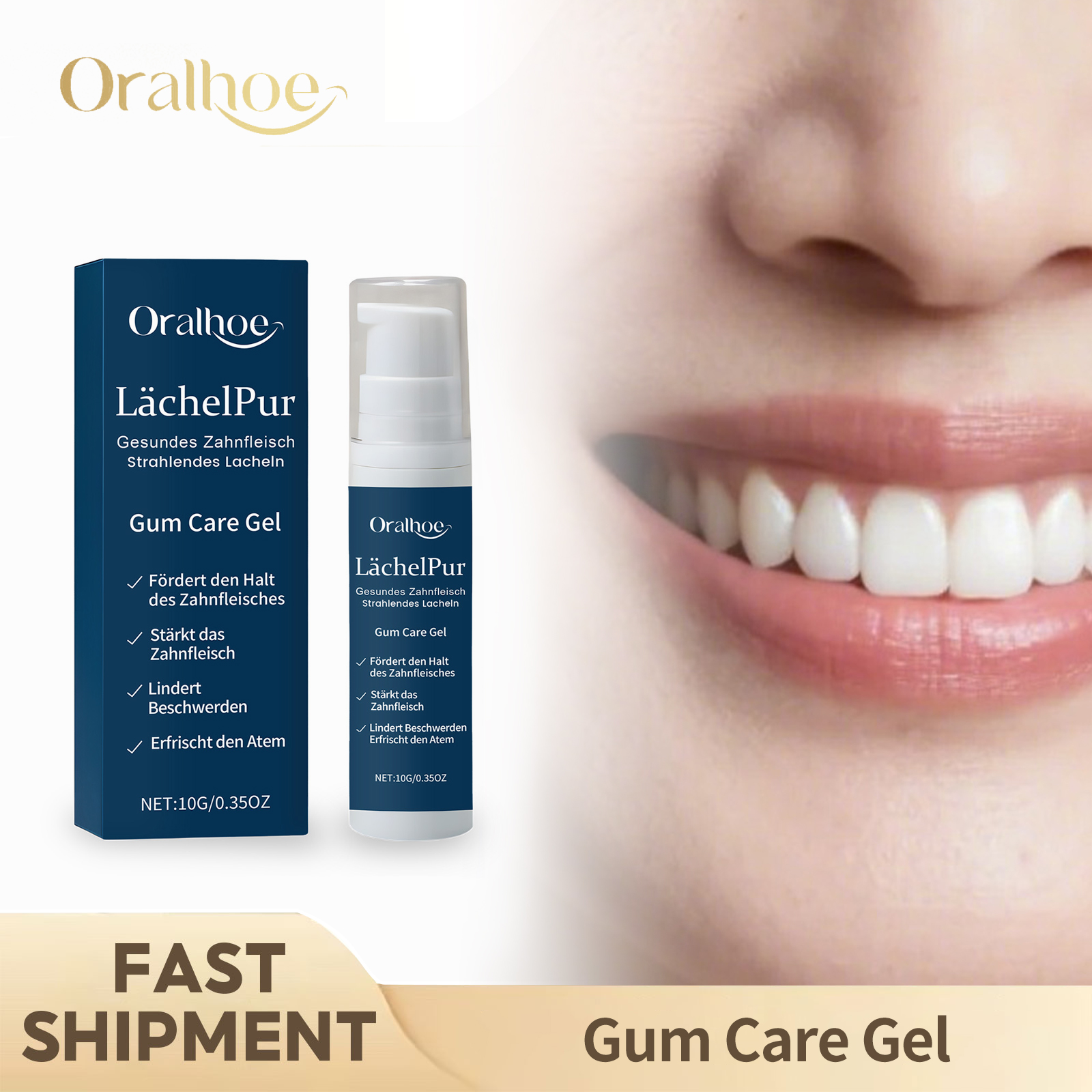 Gum Repair Care Gel Relieve Re – Teeth Whitening With Hydrogen Peroxide recenzja i cena