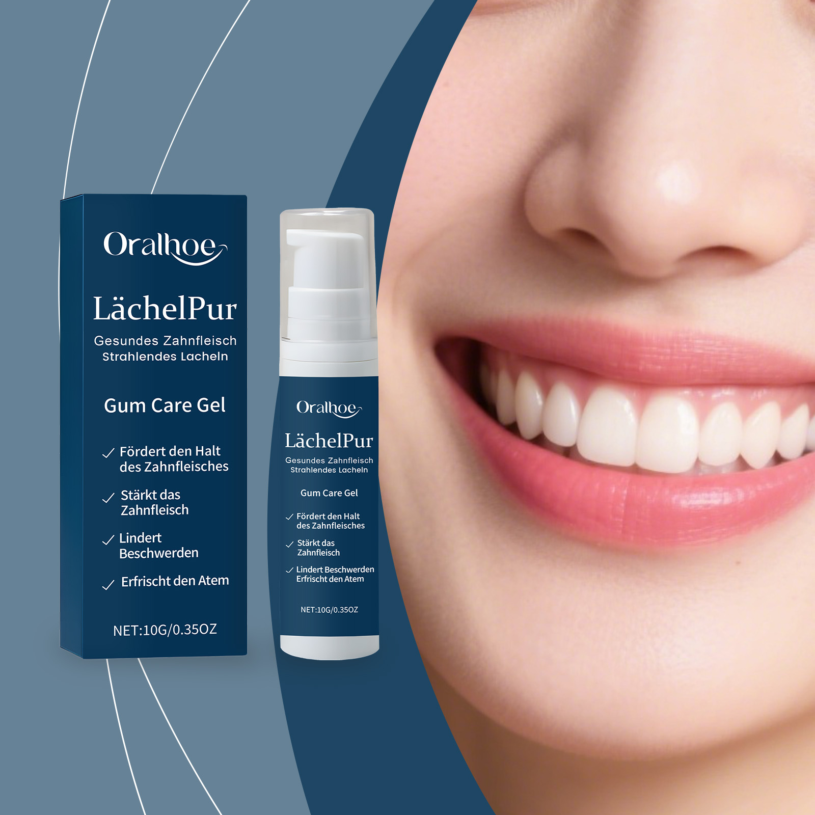 Gum Repair Care Gel Relieve Re – Teeth Whitening With Hydrogen Peroxide recenzja i cena
