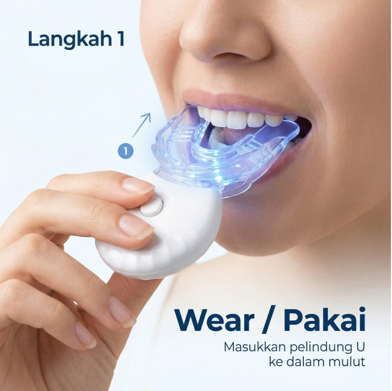 Blue Light Therapy Device, Gum – Teeth Whitening Blue Light recenzja i cena