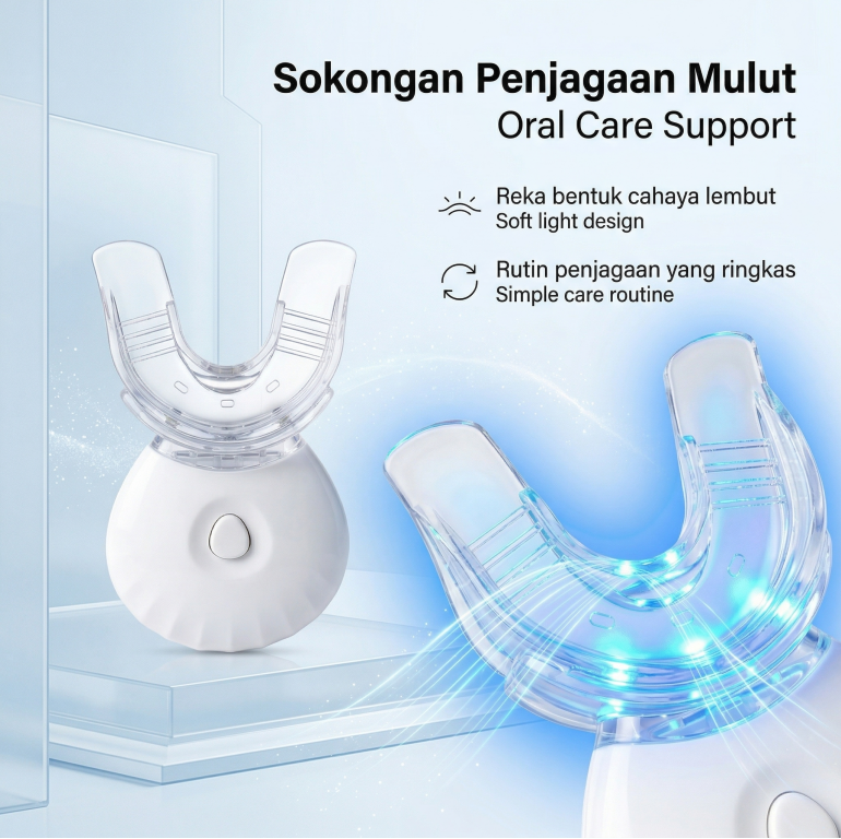 Blue Light Therapy Device, Gum – Teeth Whitening Blue Light recenzja i cena