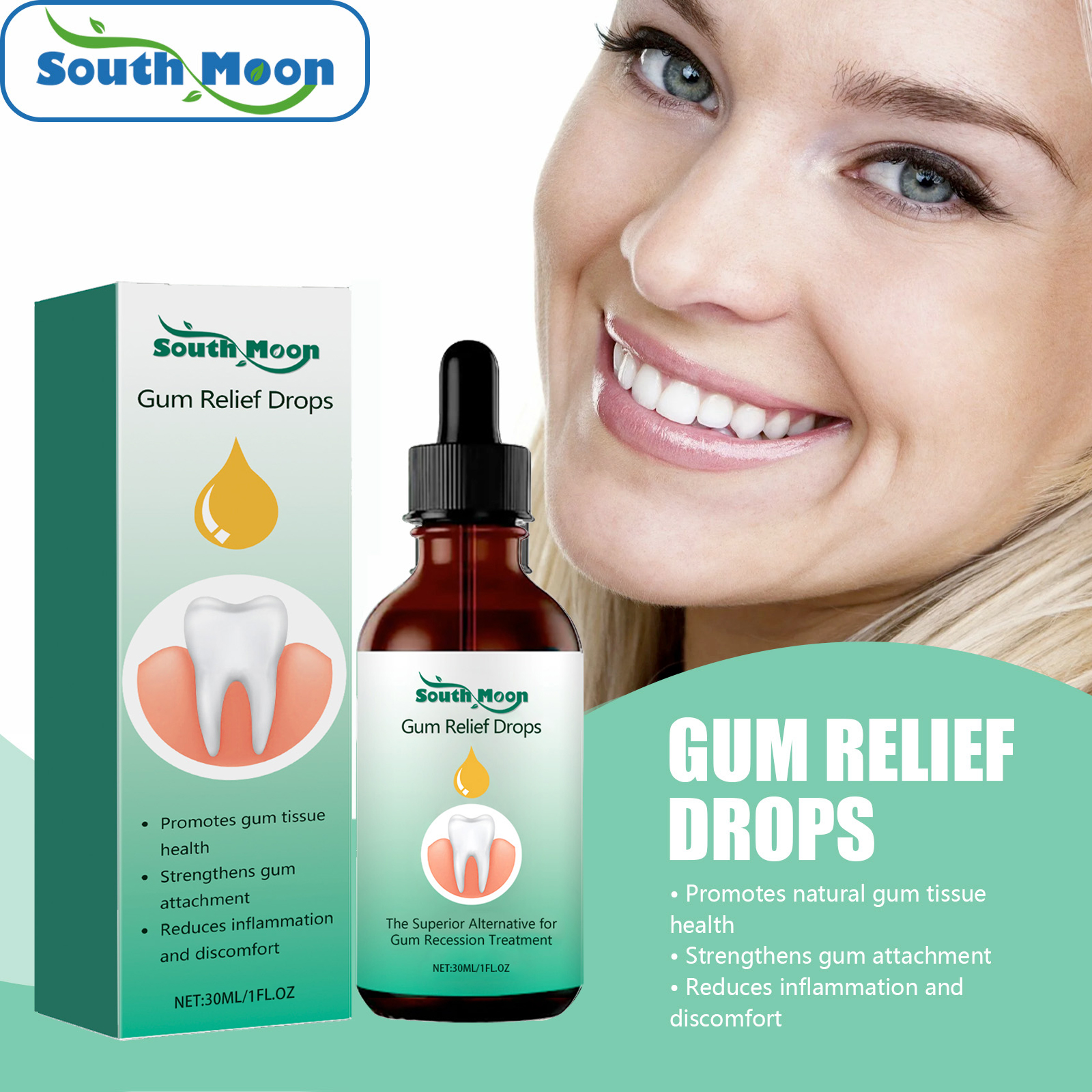 Gingival Repair Drops Quickly  – Teeth Whitening Quick recenzja i cena