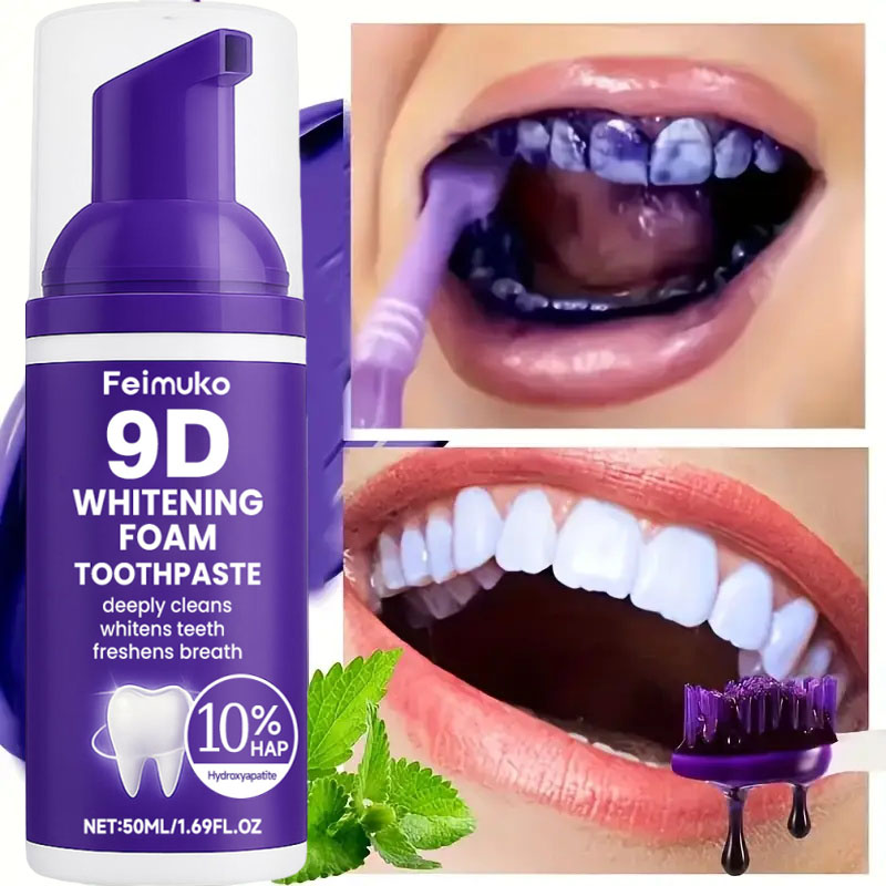 9D Purple Teeth Whitening Toot – Teeth Whitening Cream recenzja i cena