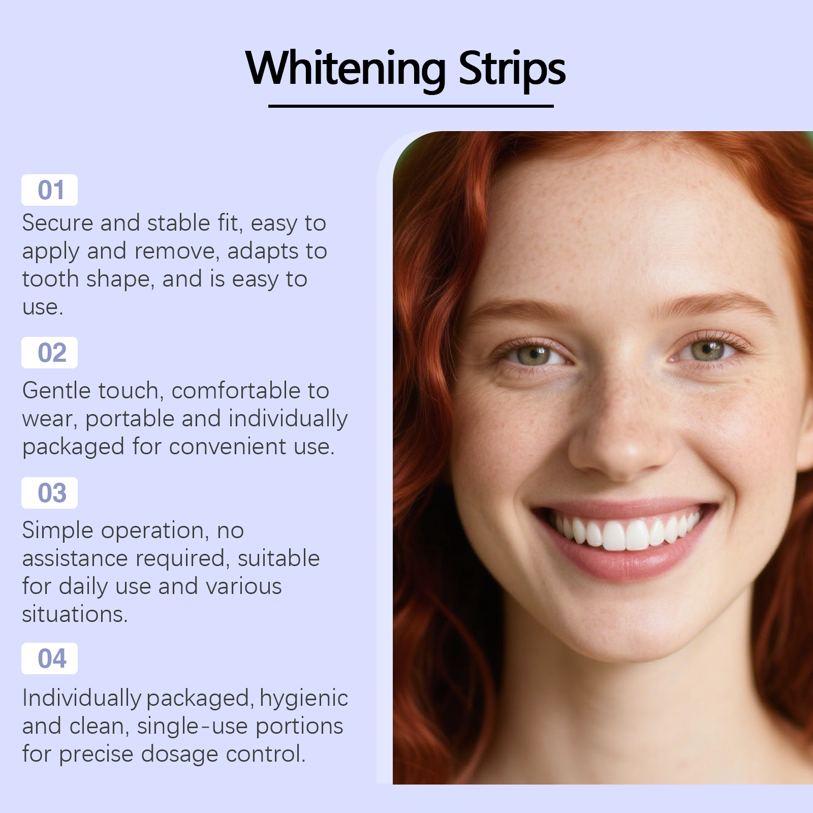 Purple Teeth Whitening Strips  – Teeth Whitening Hydrogen Peroxide recenzja i cena