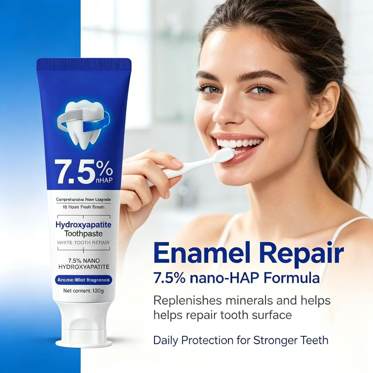 7.5%Nano Hydroxyapatite Toothp – Teeth Whitening Cream recenzja i cena