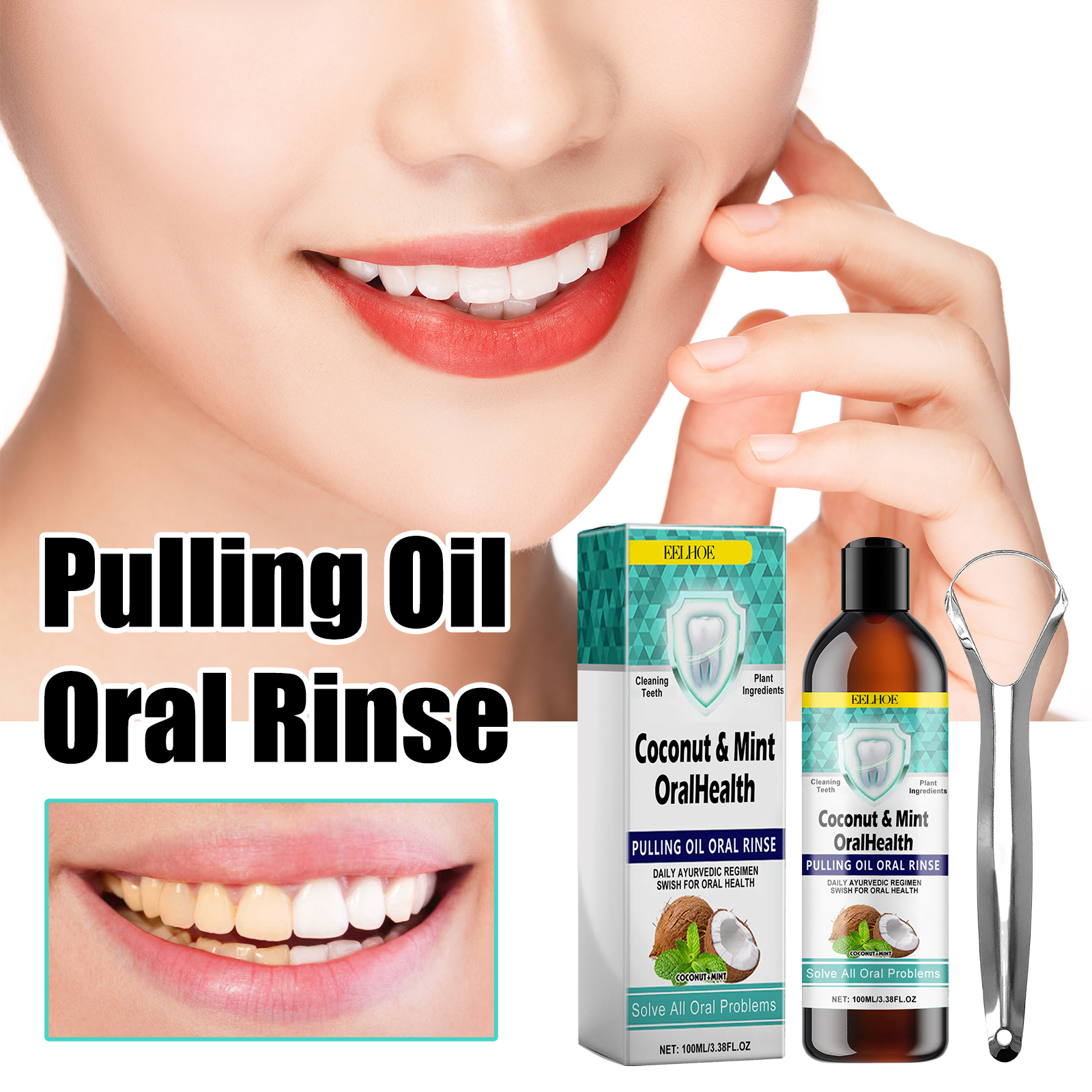 Coconut Oil Mouthwash Whitenin – Coconut Oil Pull recenzja i cena