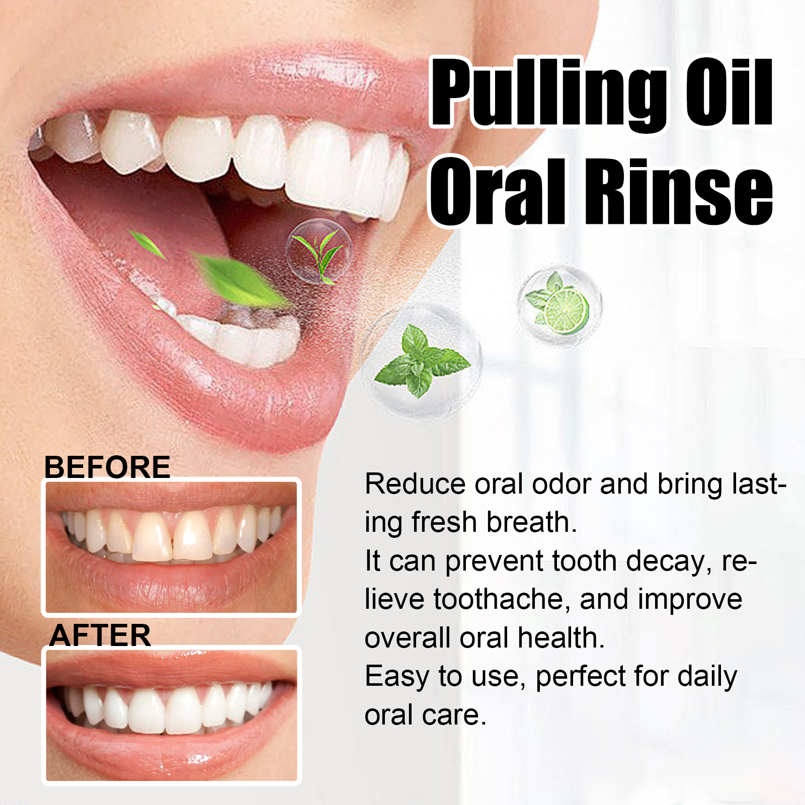 Coconut Oil Mouthwash Whitenin – Coconut Oil Pull recenzja i cena