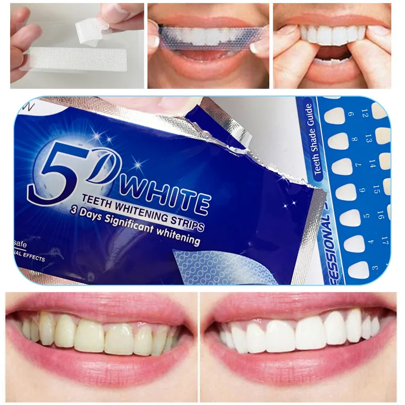 1-12pcs 5D Whitening Teeth Sti – Teeth Whitening With Hydrogen Peroxide recenzja i cena