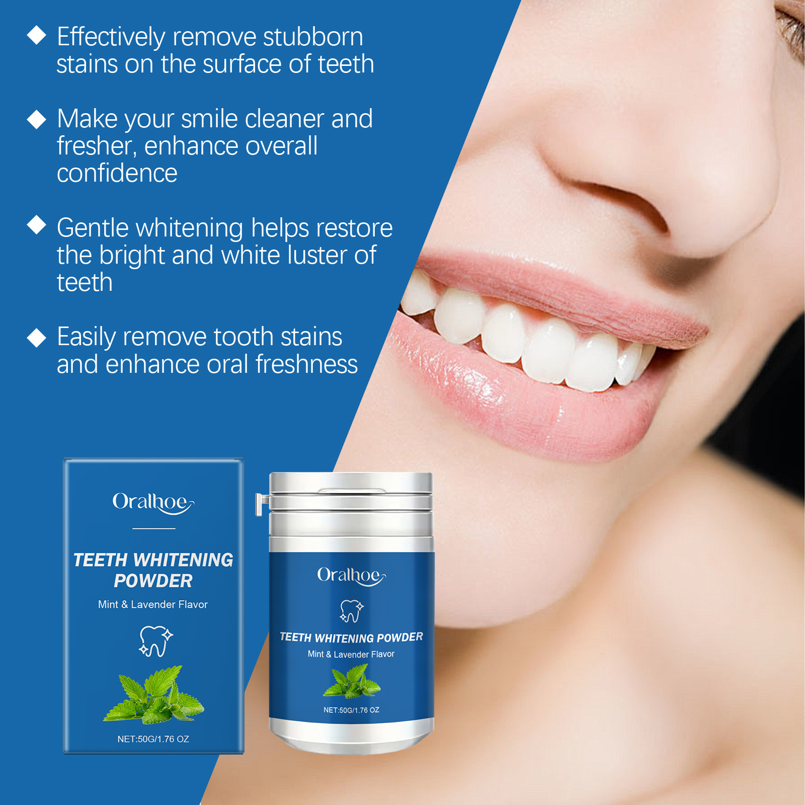 ORALHOE Pearl Essence Teeth Wh – Teeth Whitening Charcoal Powder recenzja i cena