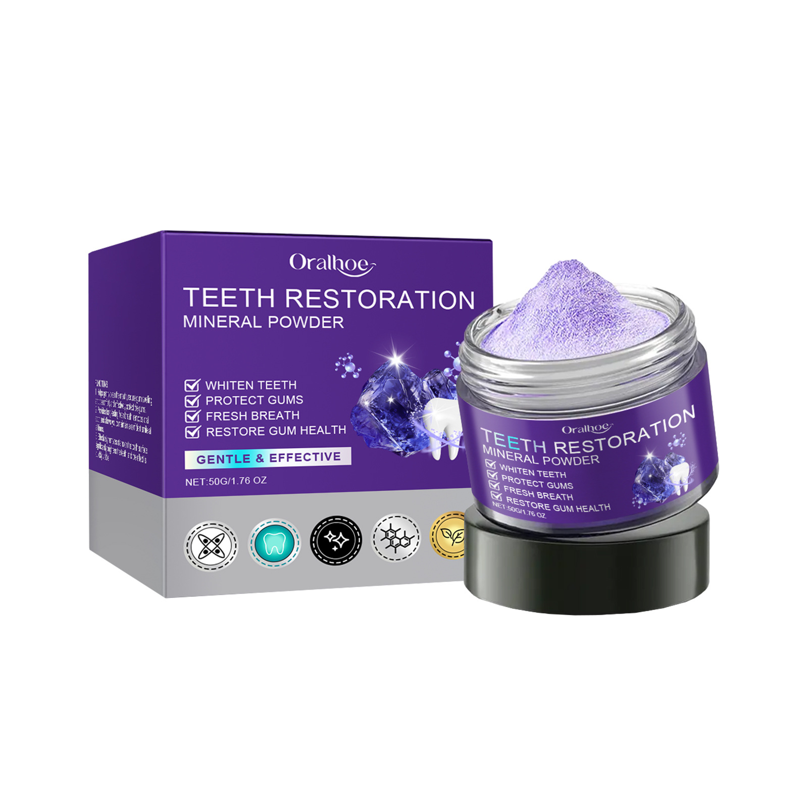 Teeth Restoration Mineral Powd – Teeth Whitening Naturally recenzja i cena