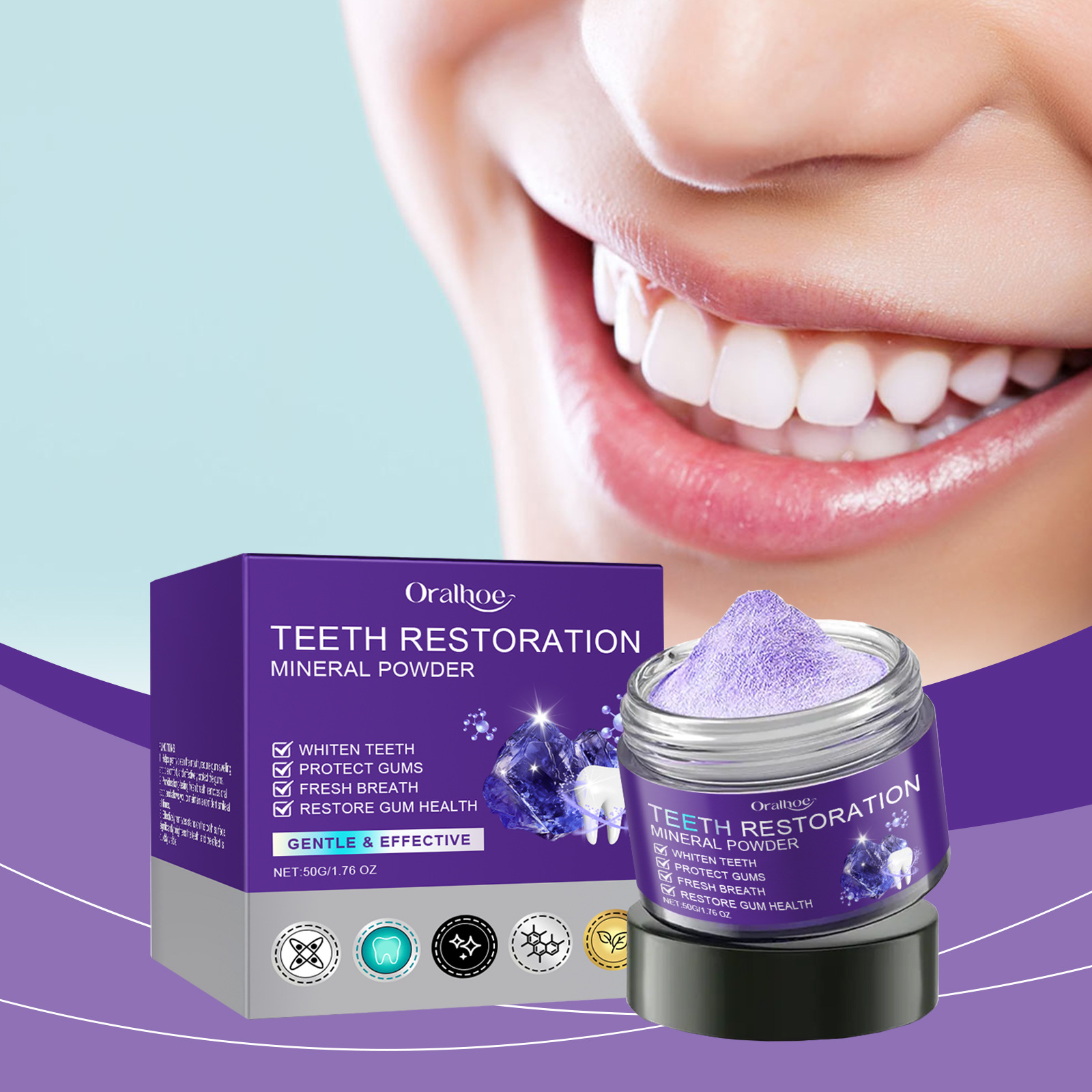 Teeth Restoration Mineral Powd – Teeth Whitening Naturally recenzja i cena
