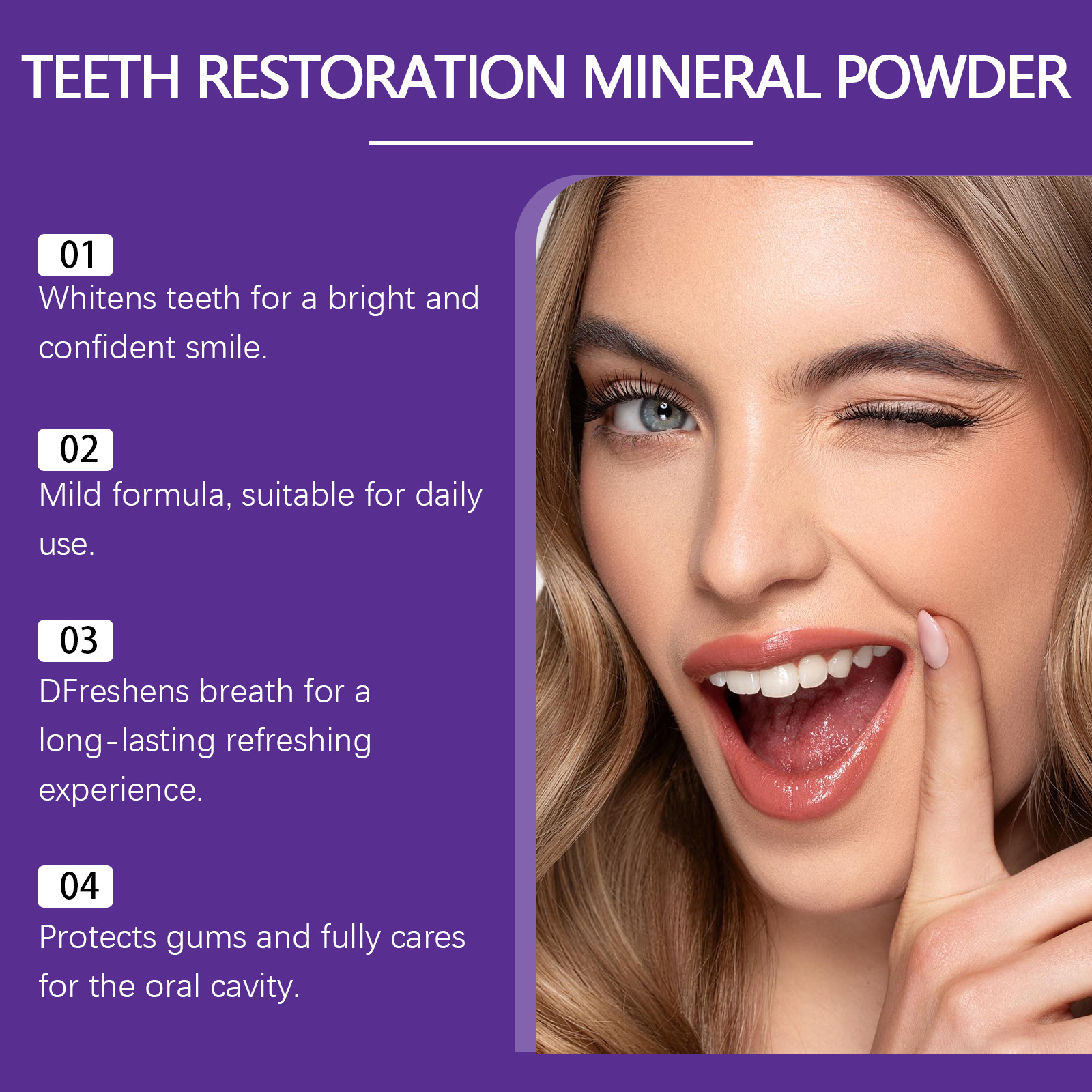 Teeth Restoration Mineral Powd – Teeth Whitening Naturally recenzja i cena