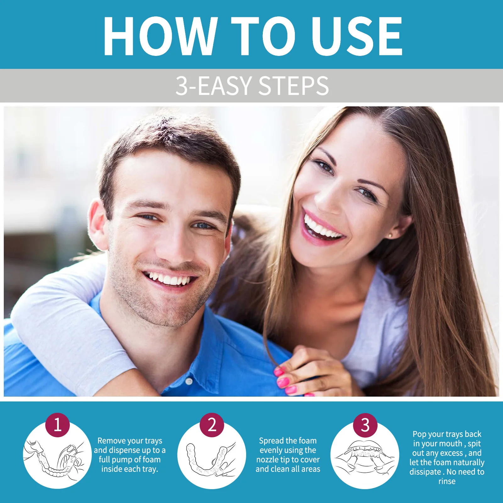 Aligner Denture Cleaner Foam D – Teeth Whitening Naturally recenzja i cena