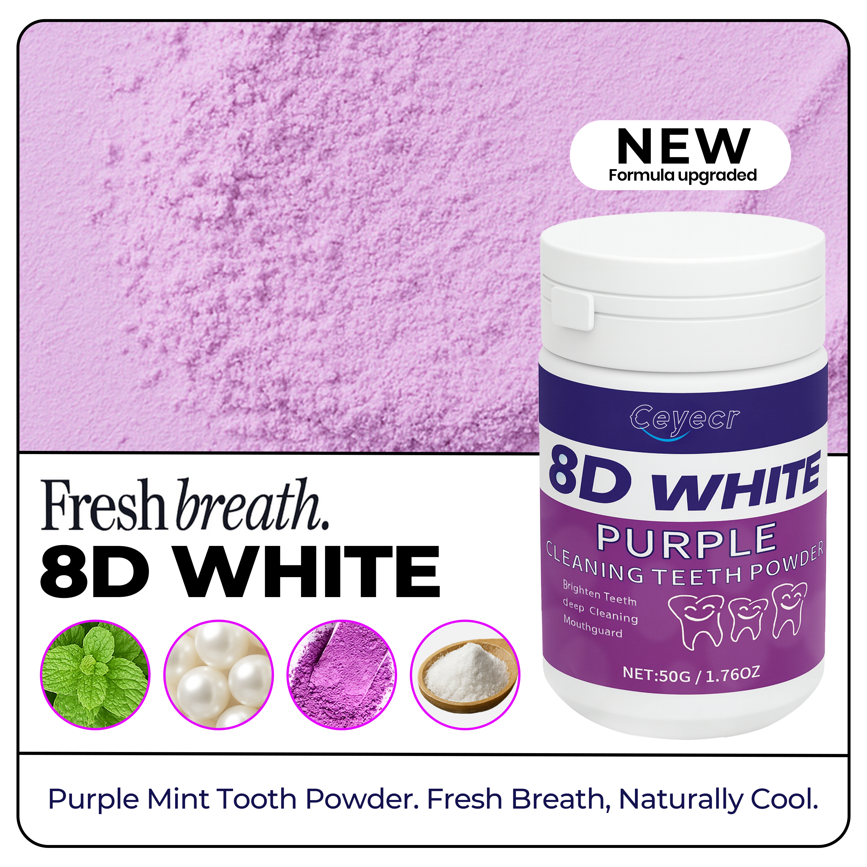 8D white Teeth Whitening Powde – Teeth Whitening Cream recenzja i cena