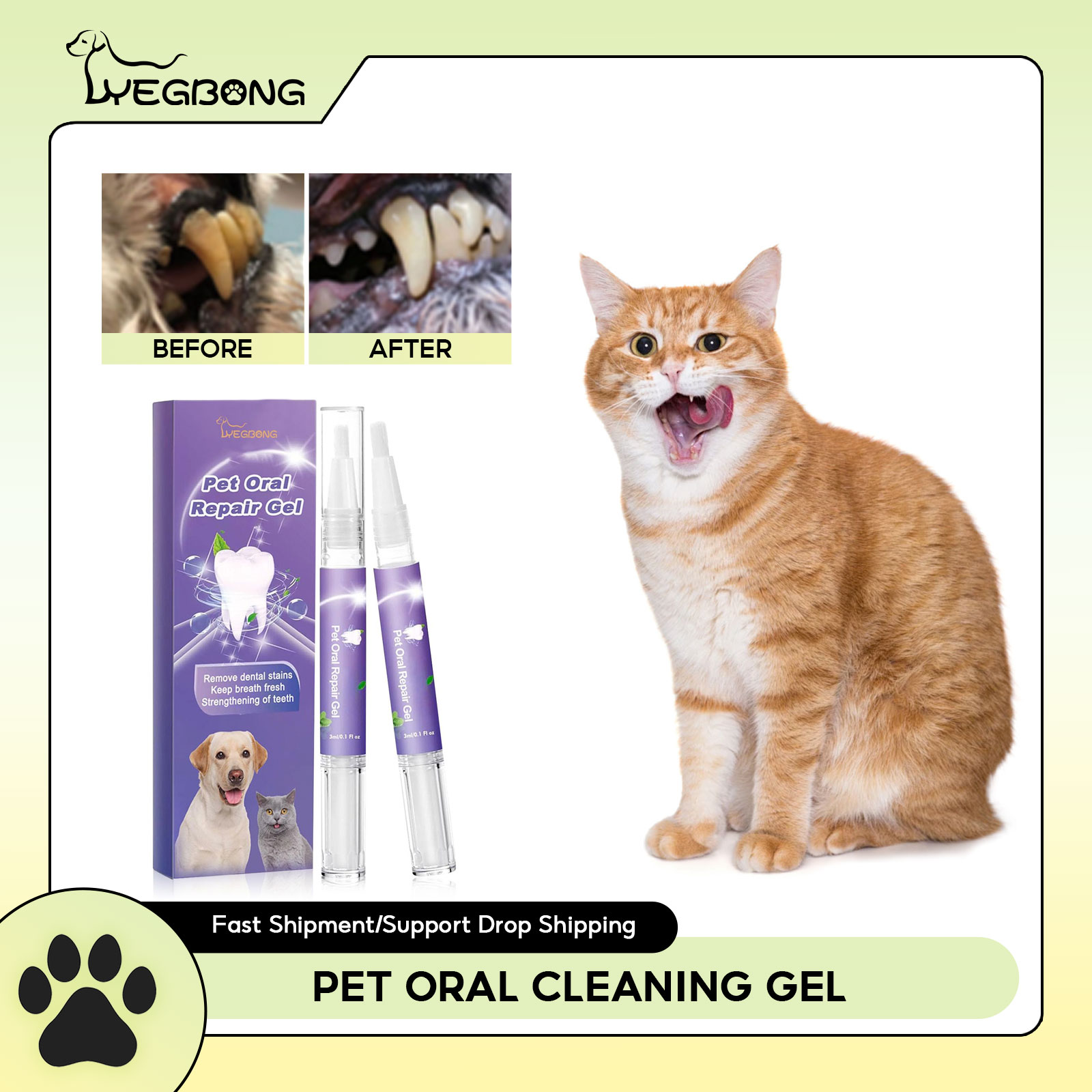 Pet Oral Repair Gel Puppy Tart – Teeth Whitening With Hydrogen Peroxide recenzja i cena