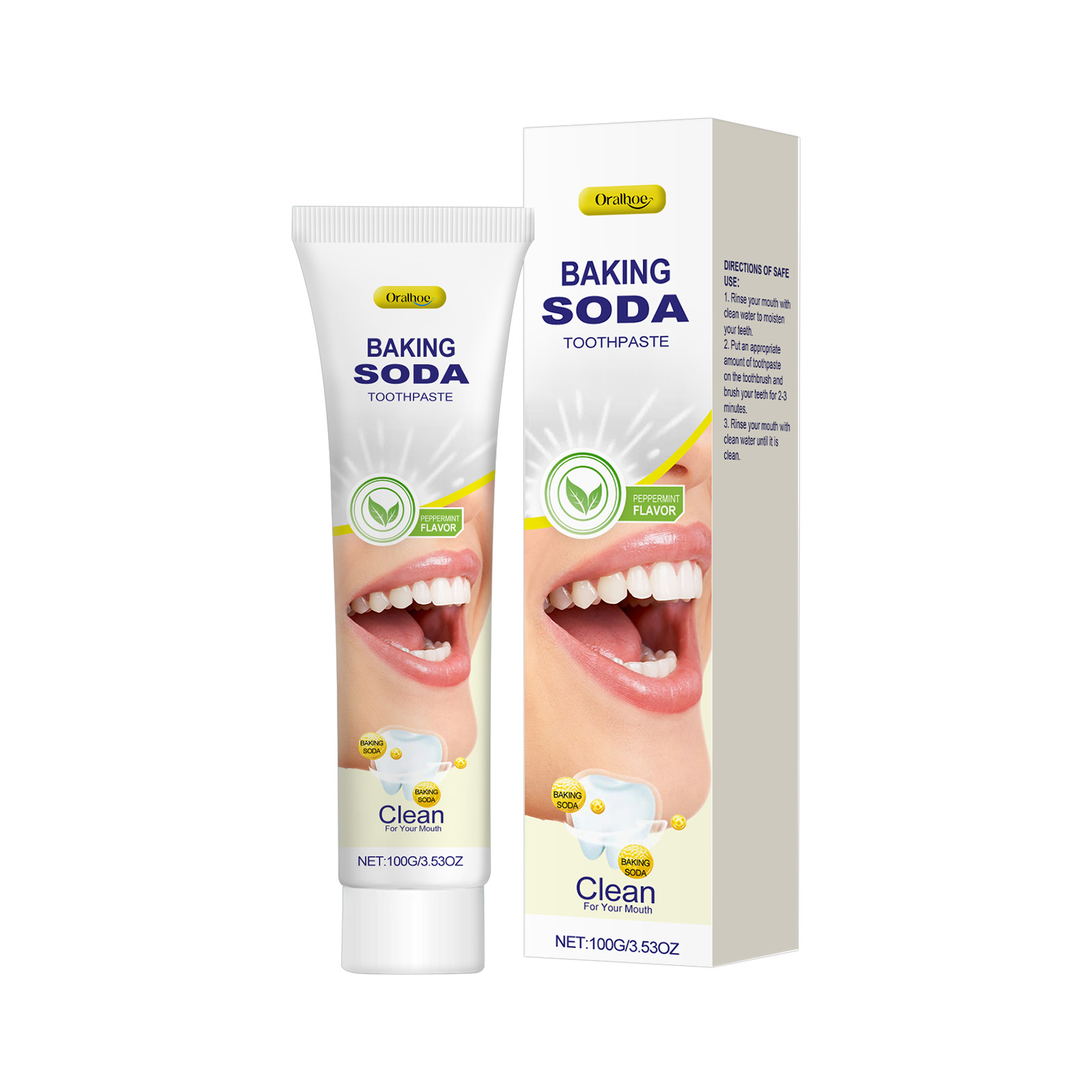 Baking Soda Toothpaste Deep Cl – Teeth Whitening Naturally recenzja i cena