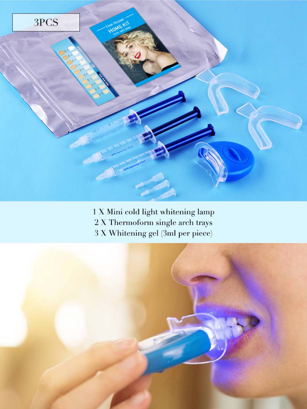 Top Quality Peroxide Teeth Whi – Teeth Whitening Led Kit recenzja i cena