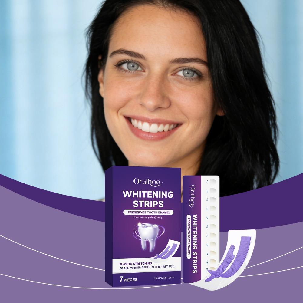 Purple Teeth Whitening Strips  – Teeth Whitening Quick recenzja i cena