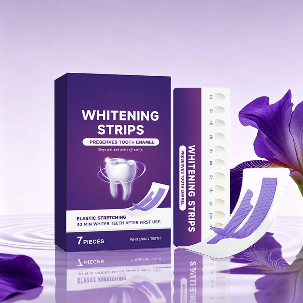 Purple Teeth Whitening Strips  – Teeth Whitening Quick recenzja i cena