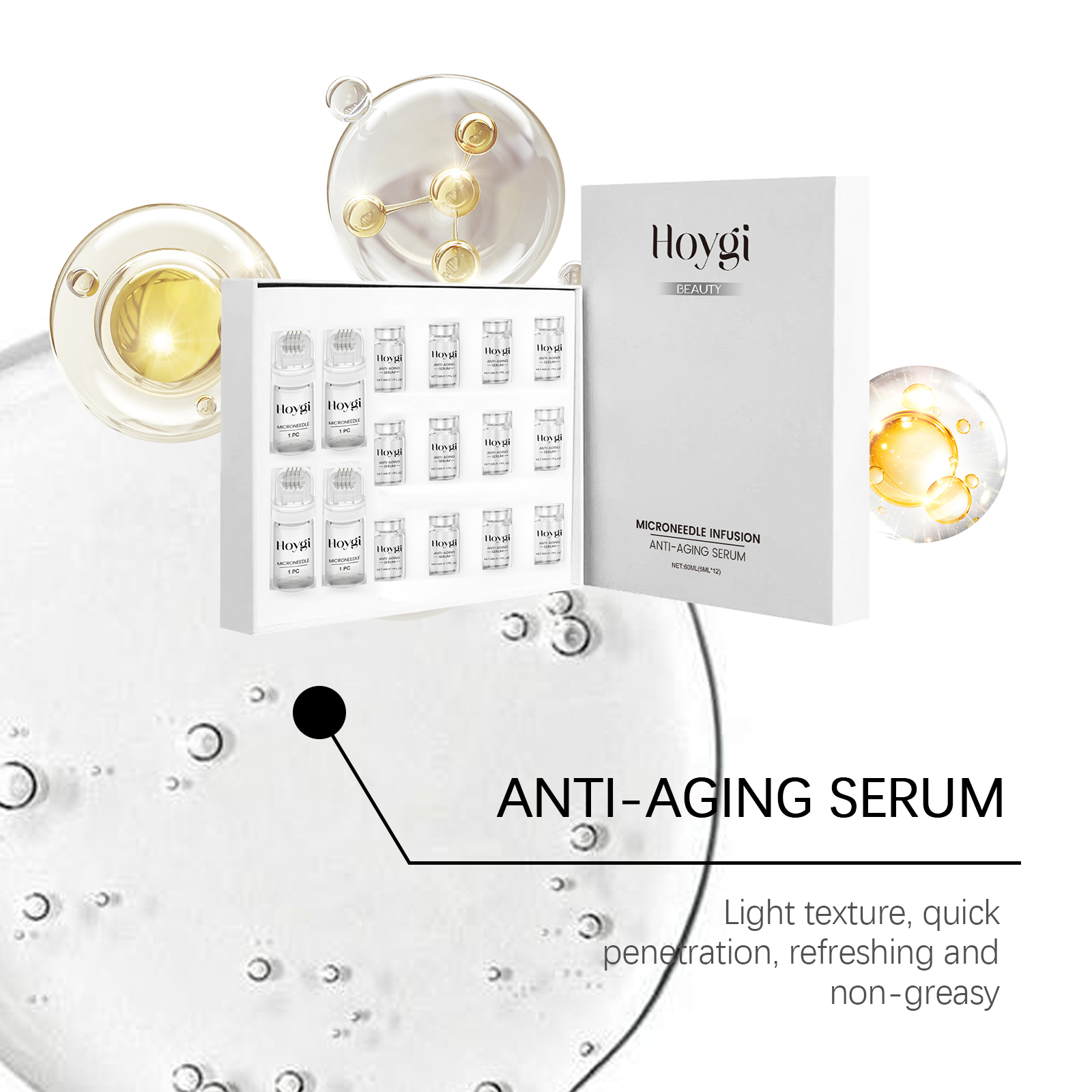 Firming Facial Serum Set with  – Coconut Oil Pull recenzja i cena