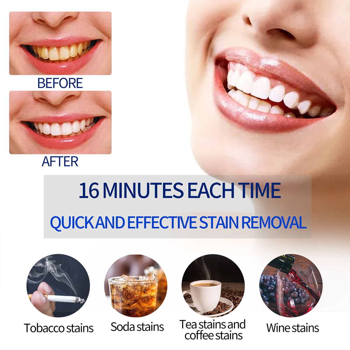 Portable Teeth Whitening Lamp  – Teeth Whitening With Hydrogen Peroxide recenzja i cena