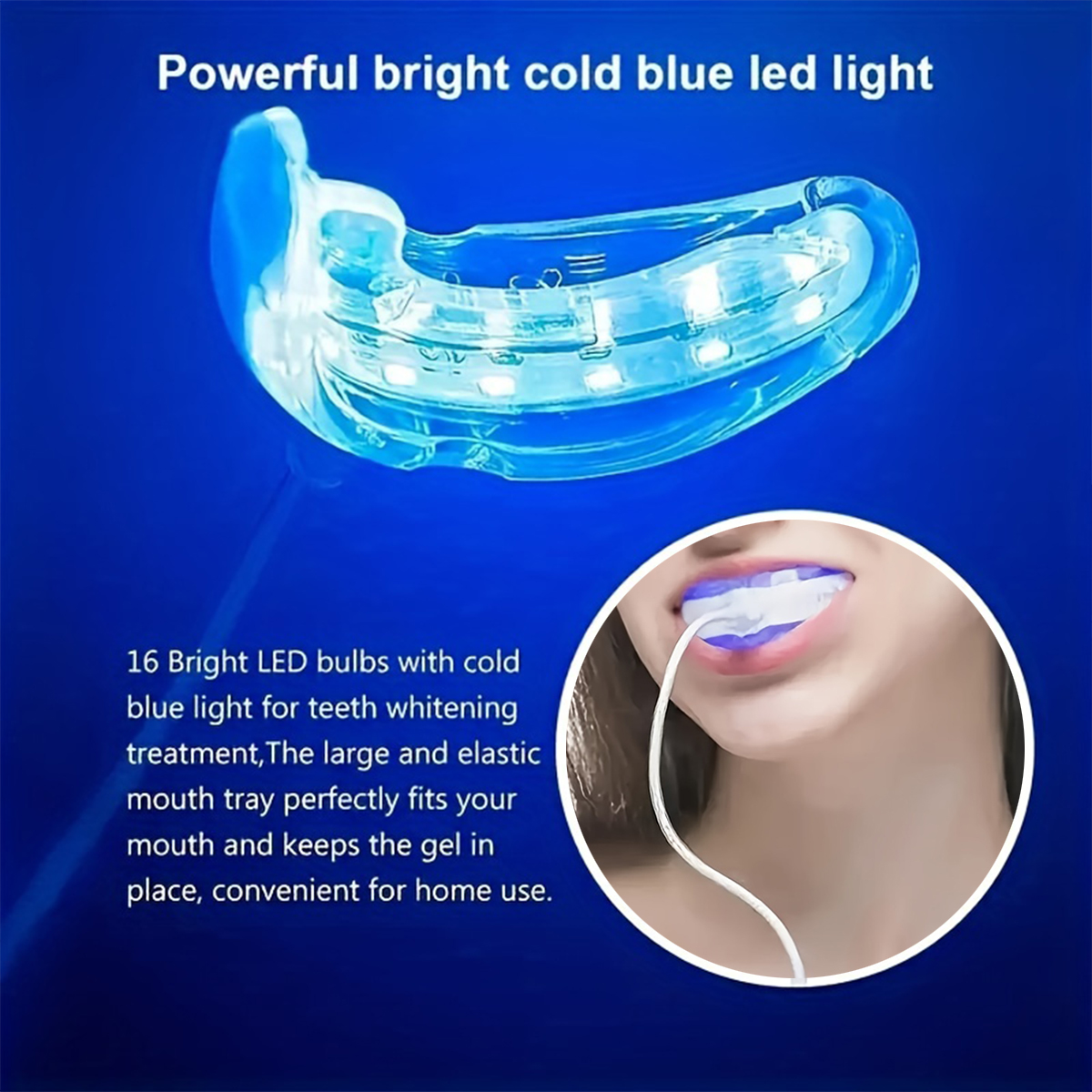 Portable Teeth Whitening Lamp  – Teeth Whitening With Hydrogen Peroxide recenzja i cena