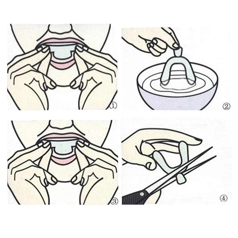 10Pcs/set Silicone Mouth Guard – Teeth Whitening With Trays recenzja i cena