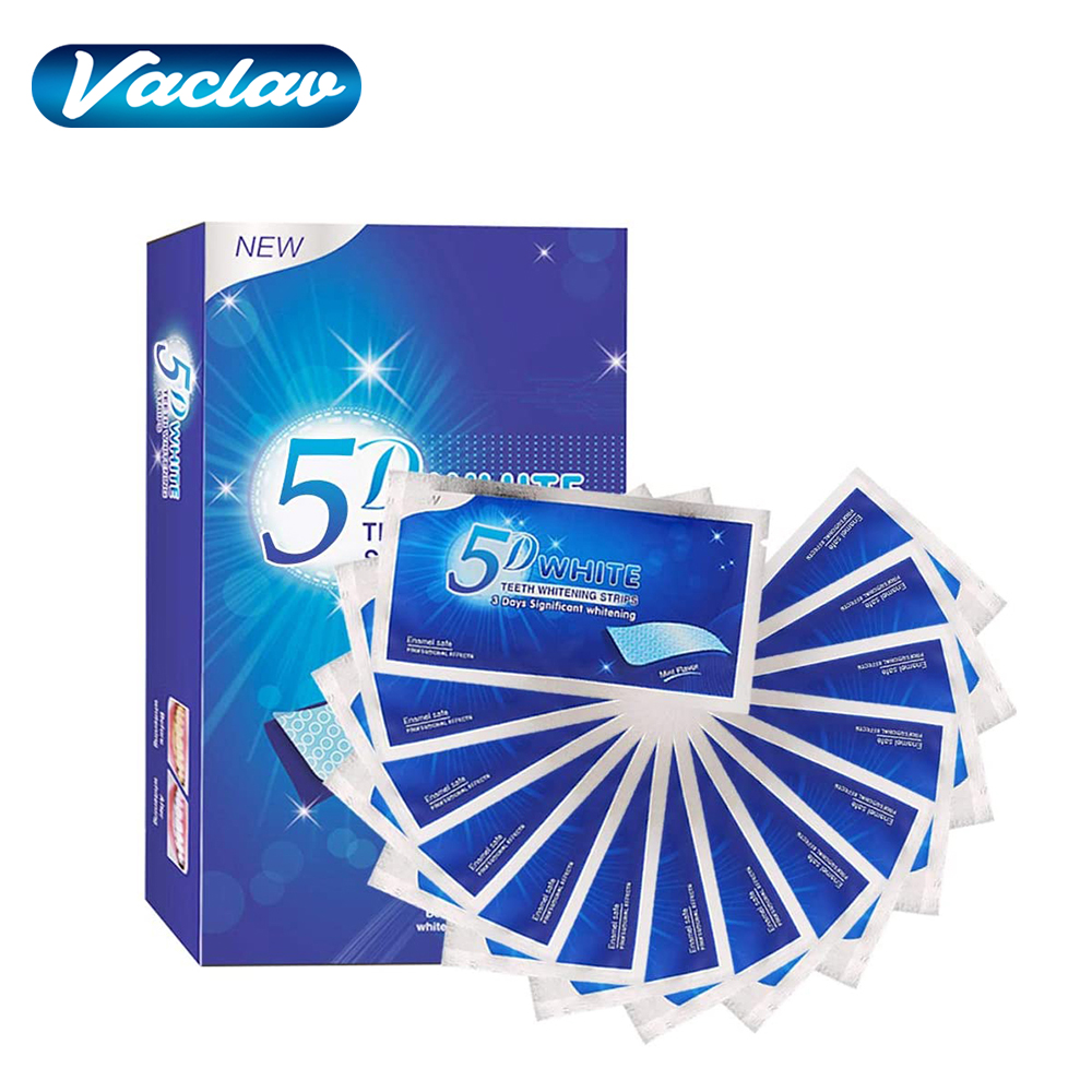 5D White Teeth Whitening Strip – Teeth Whitening With Hydrogen Peroxide recenzja i cena