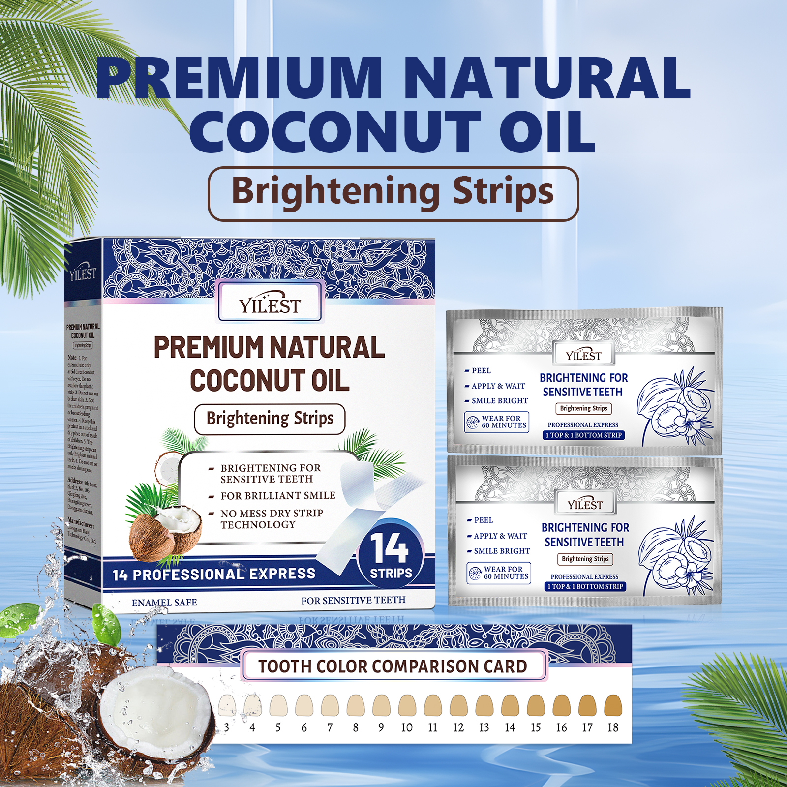 Teeth Whitening Strips 14pcs C – Teeth Whitening Naturally recenzja i cena