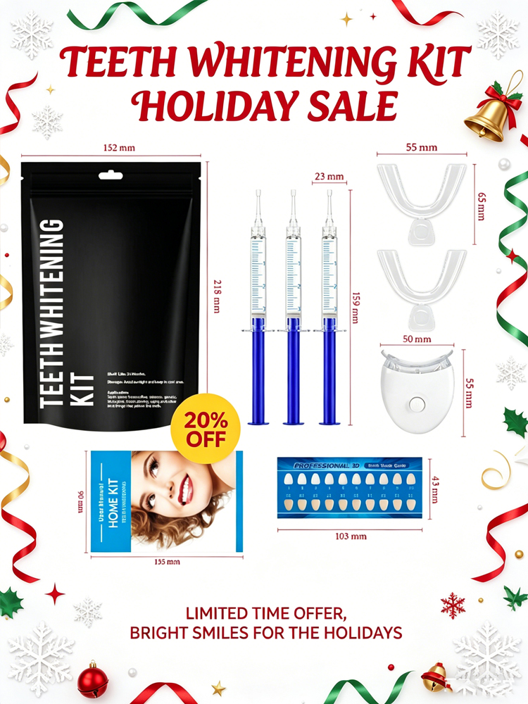 Glorysmile Teeth Kit - LED Lig – Teeth Whitening Led Kit recenzja i cena
